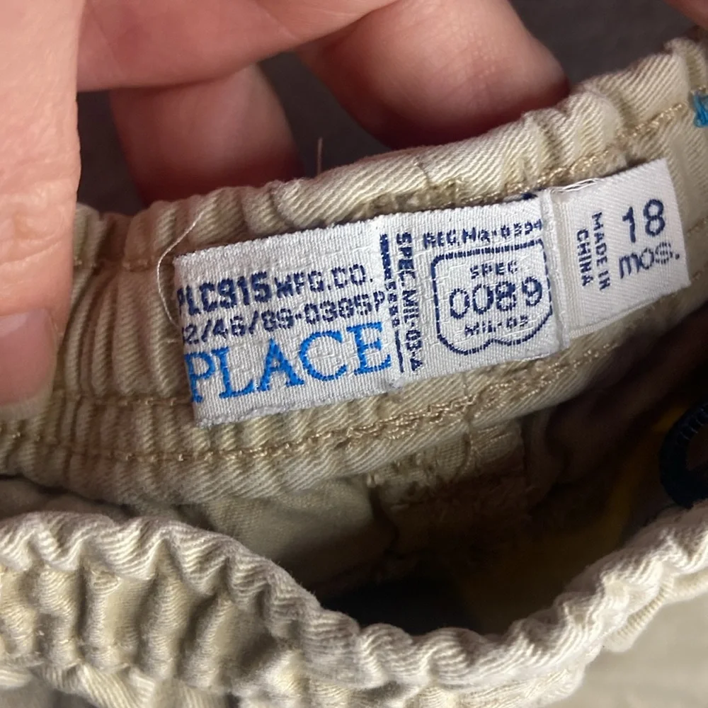Children’s Place Bundle of 3 Pairs of Infant Boys Shorts Size 18-24 Months